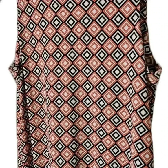 Stylish Michael Kors Geometric Print Dress - Size S - Picture 2 of 4